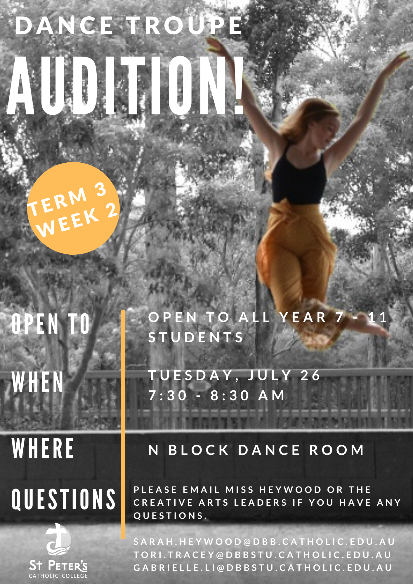 Dance Troupe Auditions