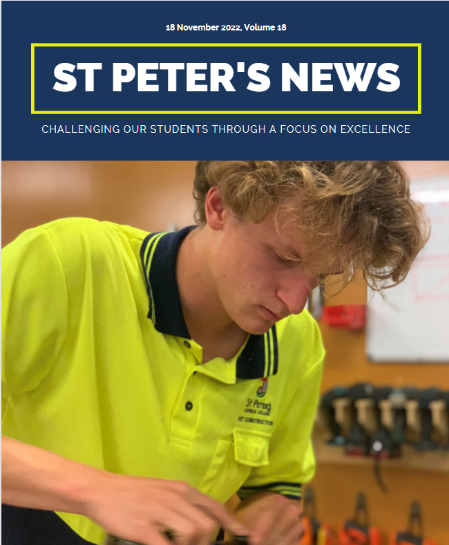 St Peter’s College Newsletter