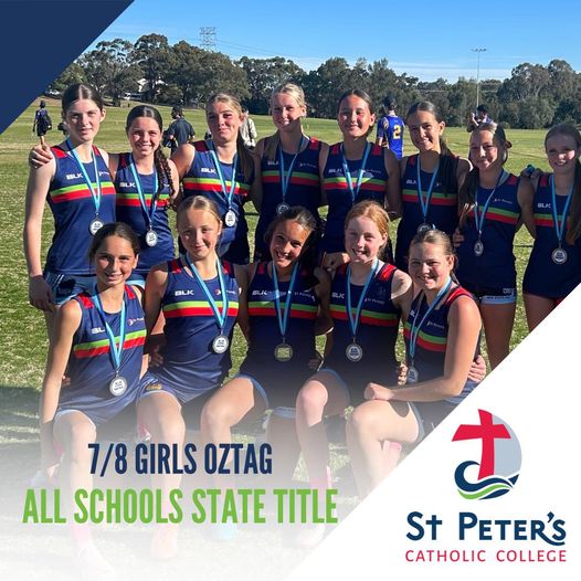 Oztag/ 7/8 GIRLS – 2nd in State